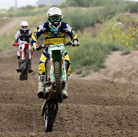 Cover image for issue three of Colorado Motocross Magazine